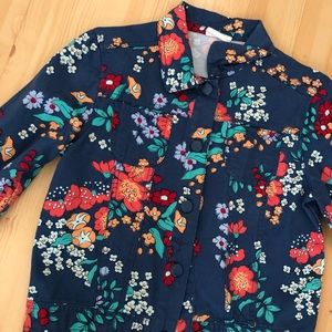 Crazy 8 Floral Jean Jacket